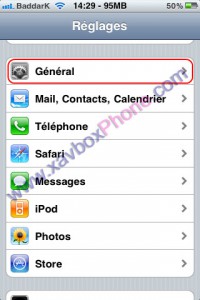 reconnaitre la version de son iphone