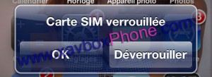 deverrouillage iphone